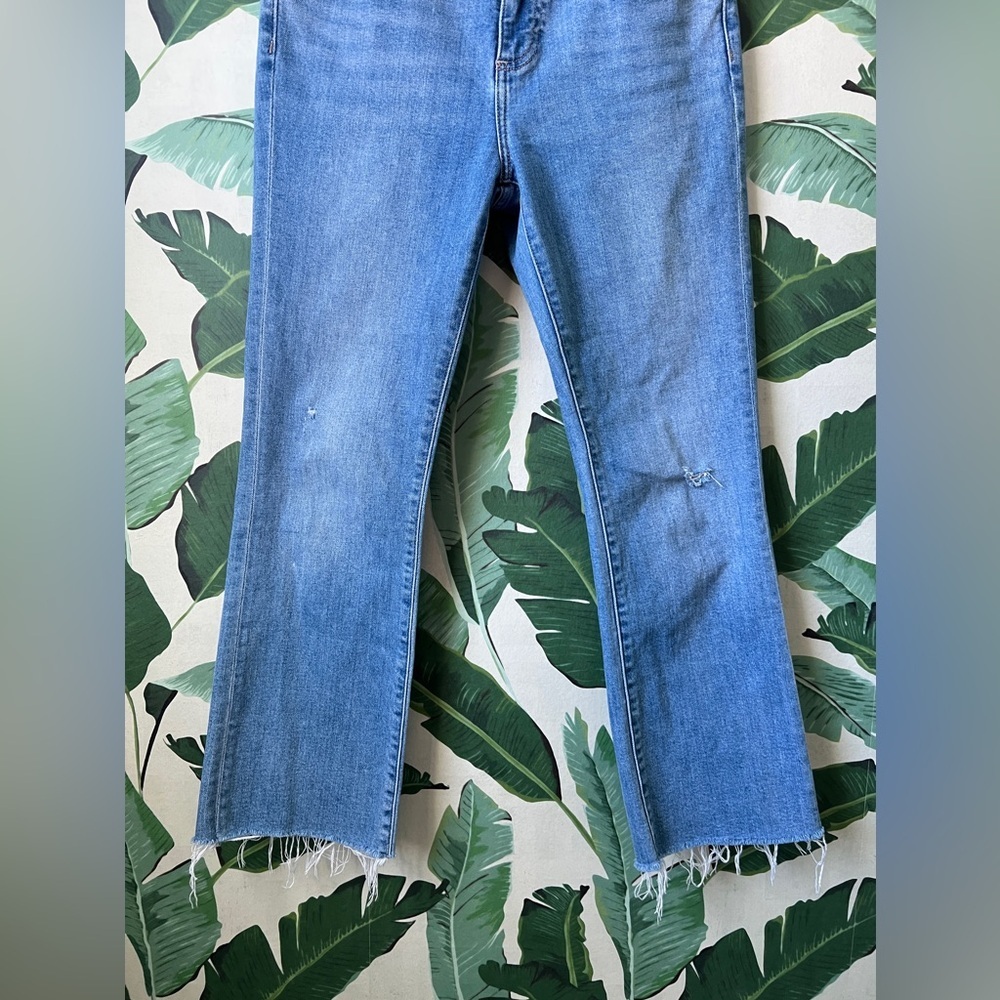 Pistola Womens Medium Wash Lennon Crop Boot Leg Jean Zuma Denim 27 - Picture 7 of 15